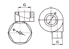 C型廣角噴嘴安裝尺寸圖