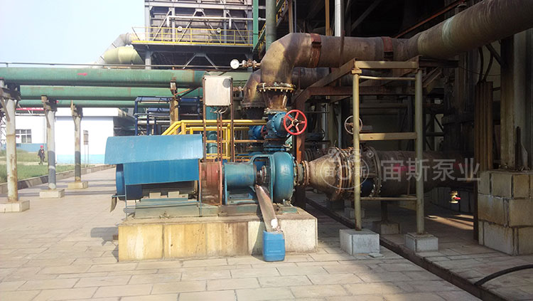宙斯泵在紫金礦業(yè)某工程稀酸崗位使用
