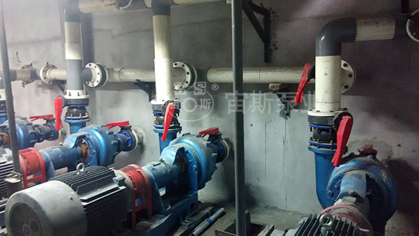 宙斯泵在山西某碳素廠脫硫使用