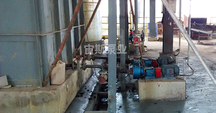 宙斯泵在甘肅招金貴金屬冶煉使用現(xiàn)場