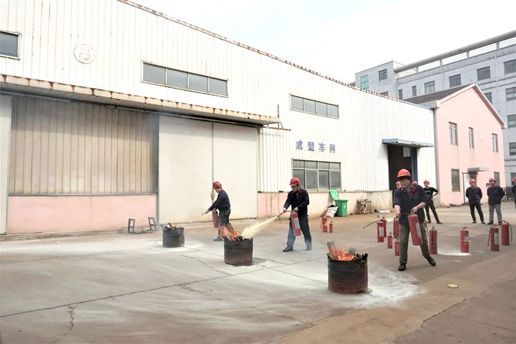 宙斯泵業(yè)開(kāi)展消防演練