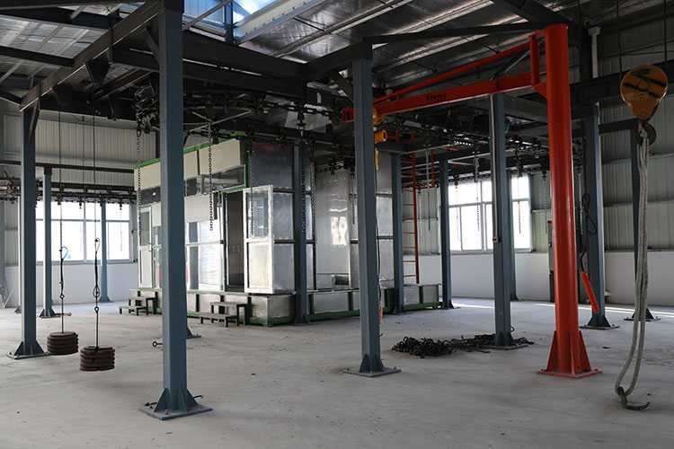 宙斯泵業(yè)油漆車間