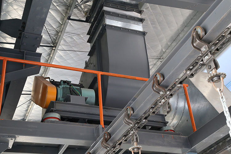 吸塵裝置可以保證油漆房中沒有粉塵污染